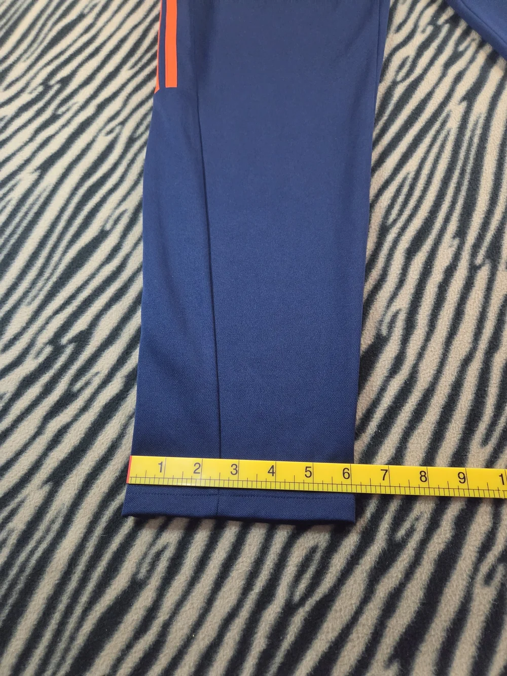 Adidas Tiro 21 Aeroready Track Pants Navy with White and Orange Size M